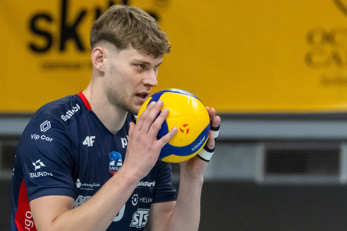 Mateusz Poręba, środkowy ZAKS-y Kędzoerzyn-Koźle