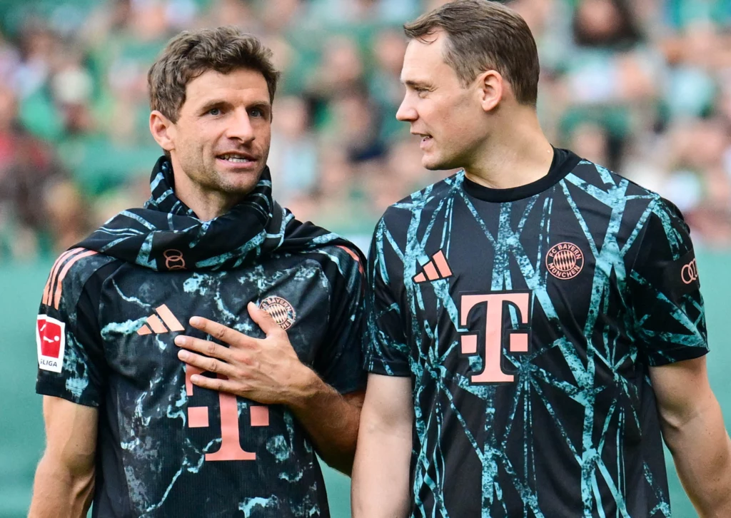 Thomas Muller i Manuel Neuer Thomas Muller i Manuel Neuer