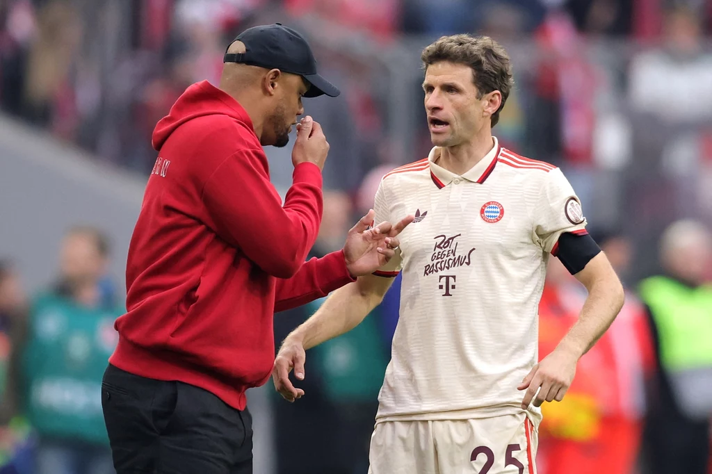 Vincent Kompany i Thomas Muller Vincent Kompany i Thomas Muller