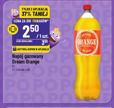 Napój gazowany Orange