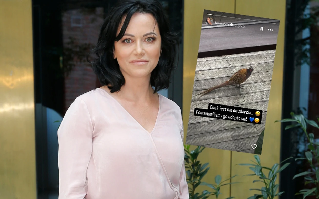 Iza Małysz wróciła do domu, a tam niezapowiedziany gość. /https://www.instagram.com/izamalysz/