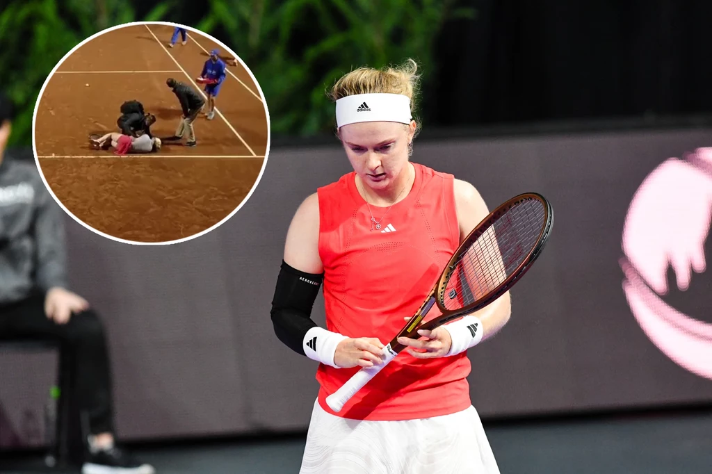 Francesca Jones zasłabła podczas 1/16 finału WTA 250 Copa Colsanitas Francesca Jones zasłabła podczas 1/16 finału WTA 250 Copa Colsanitas