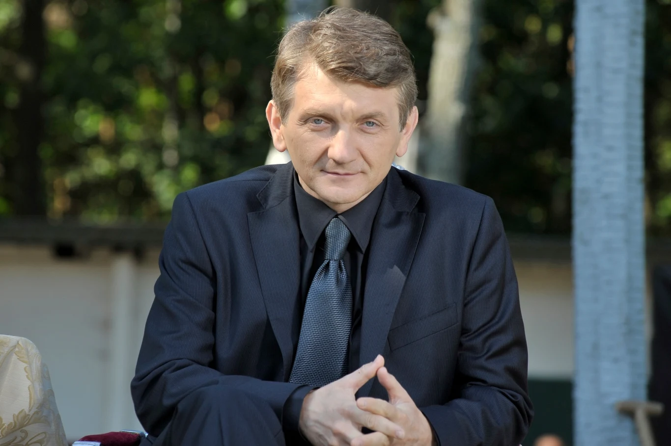 Dariusz Kowalski w serialu "Plebania". Dariusz Kowalski w serialu "Plebania".