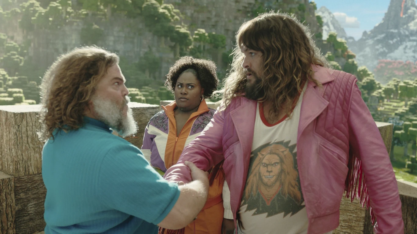 Jack Black, Danielle Brooks i Jason Momoa w "Minecraft: Film" Jack Black, Danielle Brooks i Jason Momoa w "Minecraft: Film"