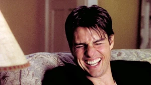 Tom Cruise w filmie "Jerry Maguire"