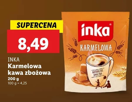 Inka Rozpuszczalna kawa zbożowa z karmelem 200 g
