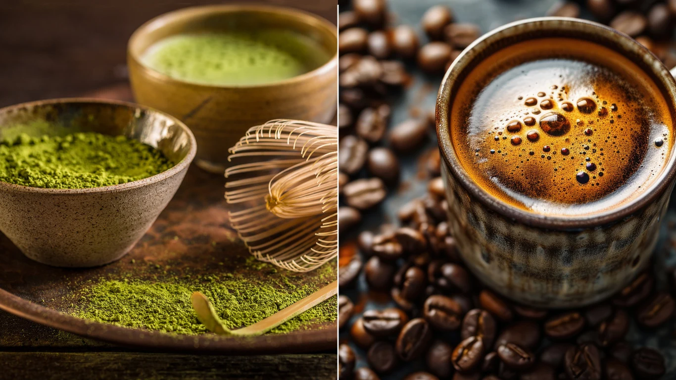 Kawa czy matcha? Sprawdź, co lepiej pobudza i poprawia koncentrację