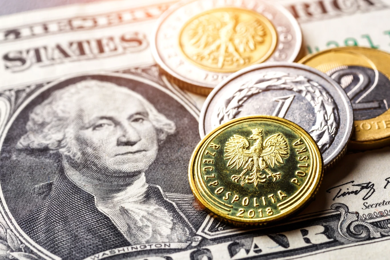 Piątek przyniósł osłabienie złotego w stosunku do euro i dolara. Zdj. ilustracyjne Piątek przyniósł osłabienie złotego w stosunku do euro i dolara. Zdj. ilustracyjne