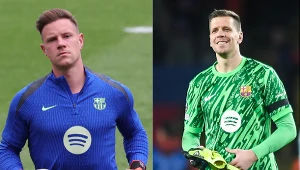 Marc-Andre ter Stegen (L) i Wojciech Szczęsny (P)