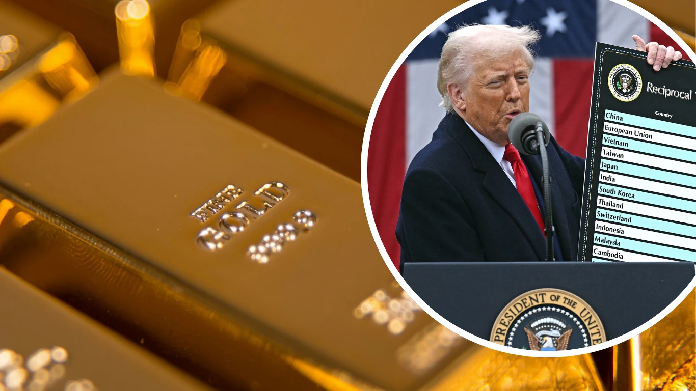 Ceny złota biją rekordy po ogłoszeniu przez prezydenta USA ceł na towary z całego świata Ceny złota biją rekordy po ogłoszeniu przez prezydenta USA ceł na towary z całego świata