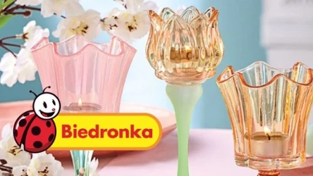 HIT do domu na wiosnę! Biedronka przecenia stylowe świeczniki