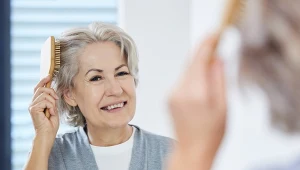 Najlepsze, gdy włosy stają się siwe. Uważaj też podczas mycia i suszenia