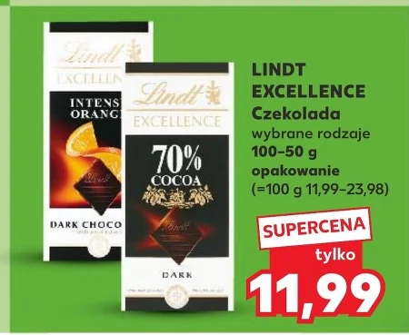 Lindt Excellence 70 % Cocoa Czekolada gorzka 100 g
