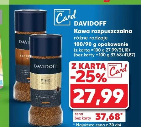 Davidoff Fine Aroma Kawa rozpuszczalna 100 g