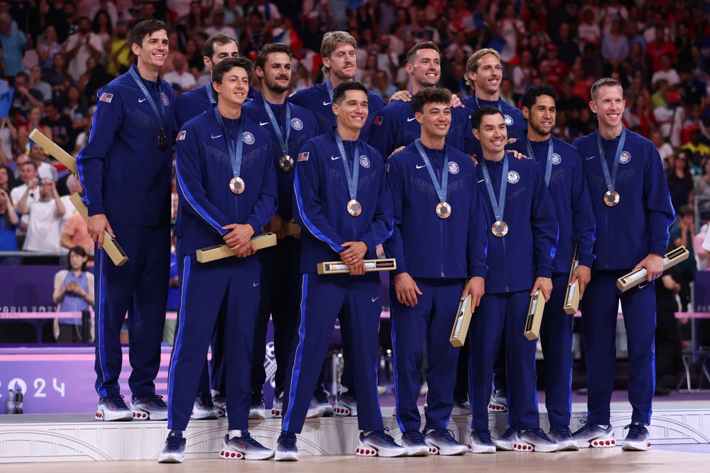 Reprezentacja USA z brązowymi medalami igrzysk olimpijskich w Paryżu Reprezentacja USA z brązowymi medalami igrzysk olimpijskich w Paryżu