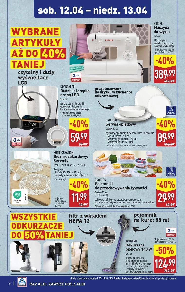 HIT! Budzik, lampka i ładowarka? Ten nowoczesny model z Aldi jest teraz w promocji!