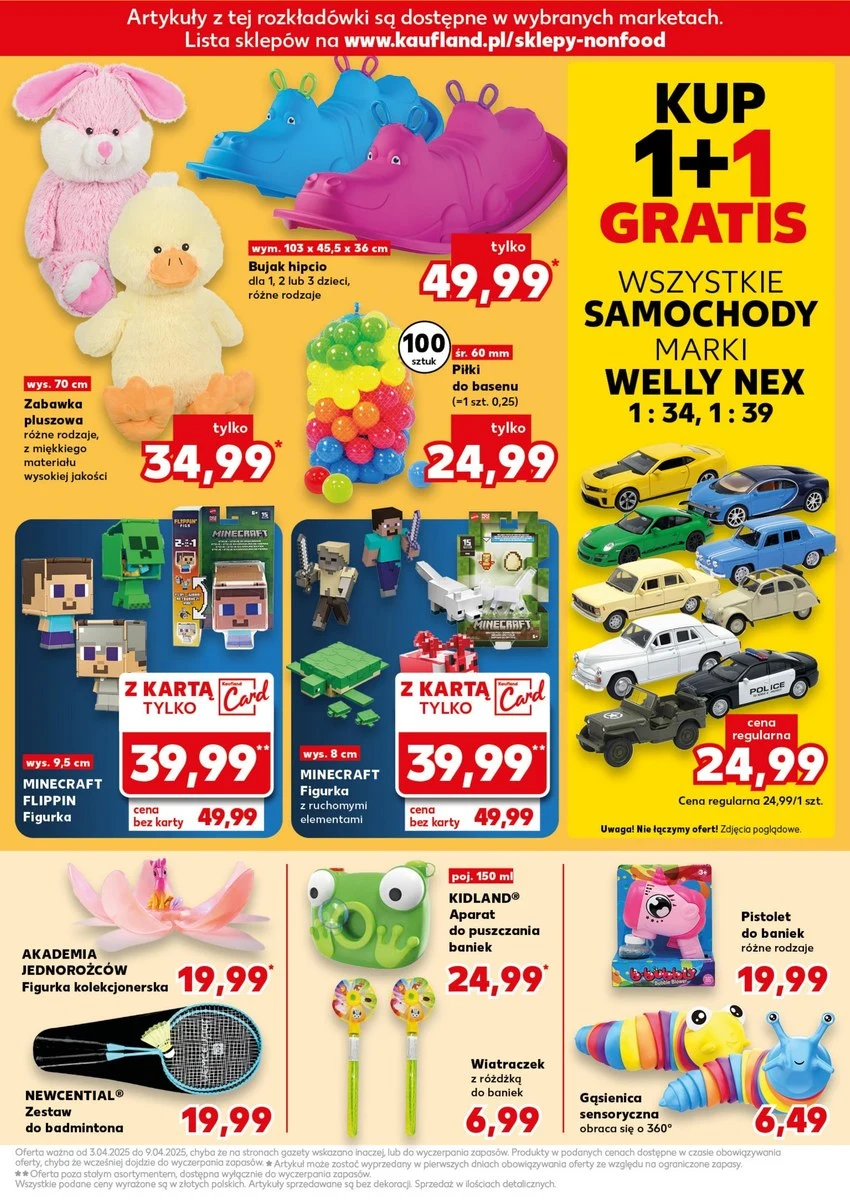 Wielka obniżka na kultowe figurki Minecraft! Tylko teraz w Kauflandzie!