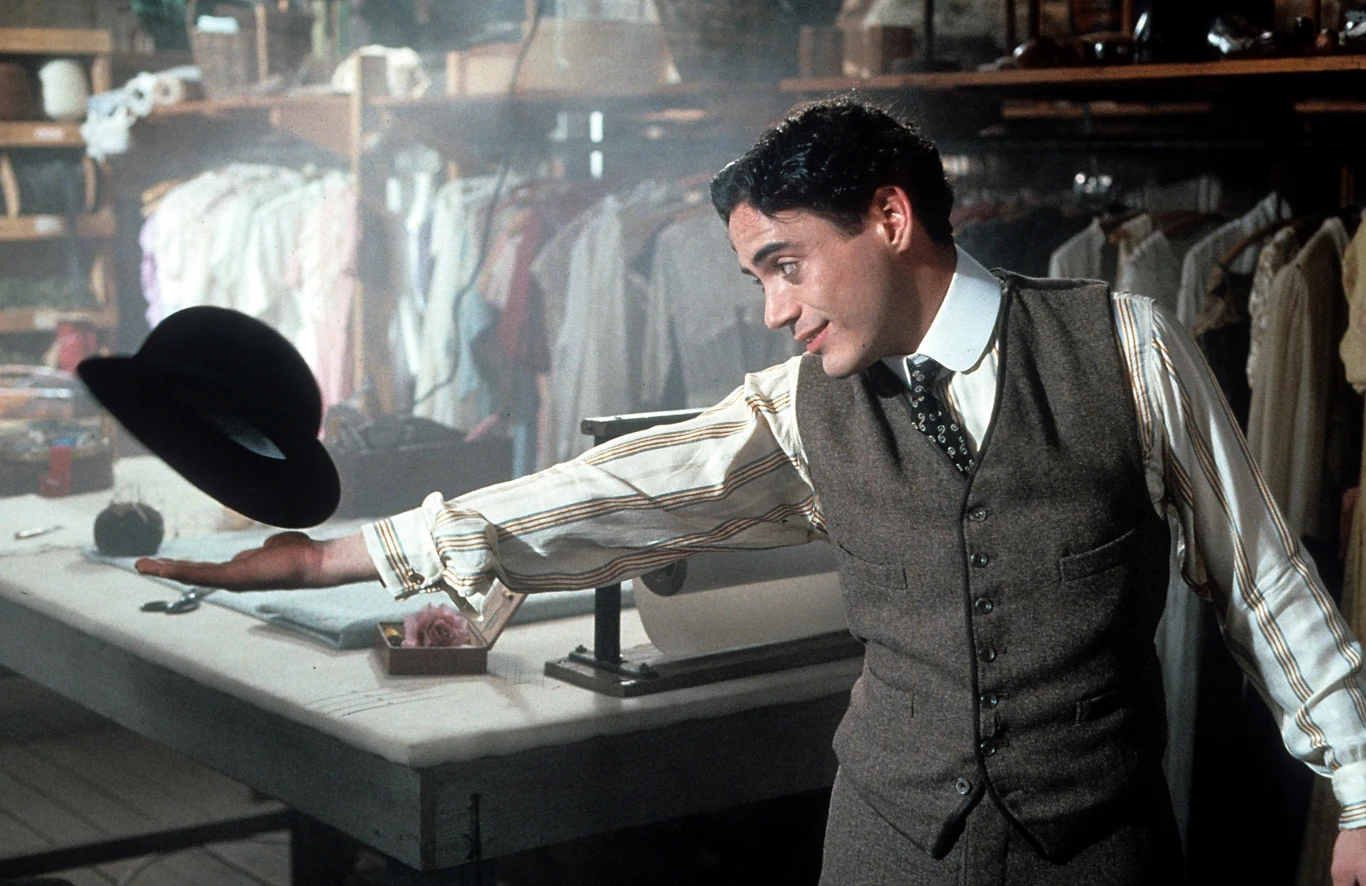 Robert Downey Jr. w filmie "Chaplin"