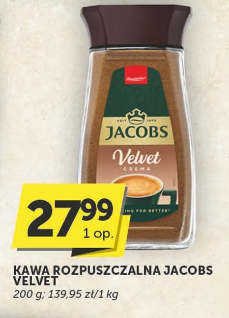Jacobs Velvet Crema Kawa rozpuszczalna 200 g