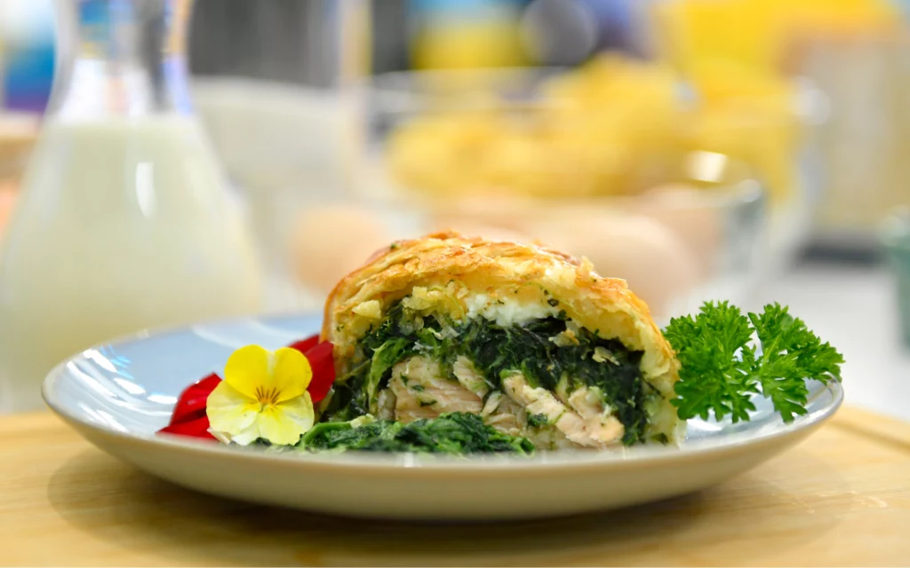 Salmon en croûte