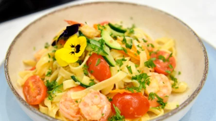 Na co dzień – NBA, po godzinach – cucina italiana. Tagliatelle z krewetkami z przepisu Trybańskich