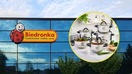 To nie żart! Biedronka przeceniła 9-elementowy zestaw garnków MG Home od Magdy Gessler o 160 zł!