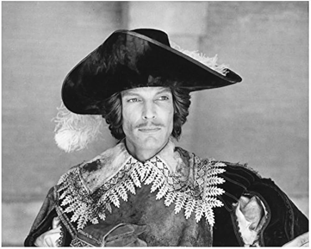 Richard Chamberlain jako Aramis w "Trzech muszkieterach"