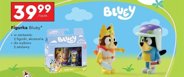 Figurki Bluey w Biedronce 