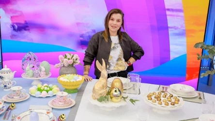 Dwie propozycje Marty Czerkies na dekorację wielkanocnego stołu - eklektycznie i glamour