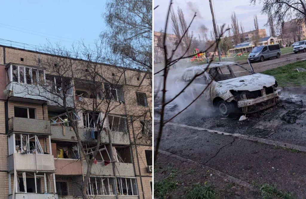 Rosja zaatakowała dzielnicę mieszkalną w Krzywym Rogu Rosja zaatakowała dzielnicę mieszkalną w Krzywym Rogu