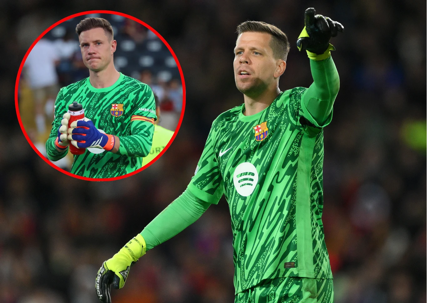 Marc-Andre ter Stegen i Wojciech Szczęsny Marc-Andre ter Stegen i Wojciech Szczęsny
