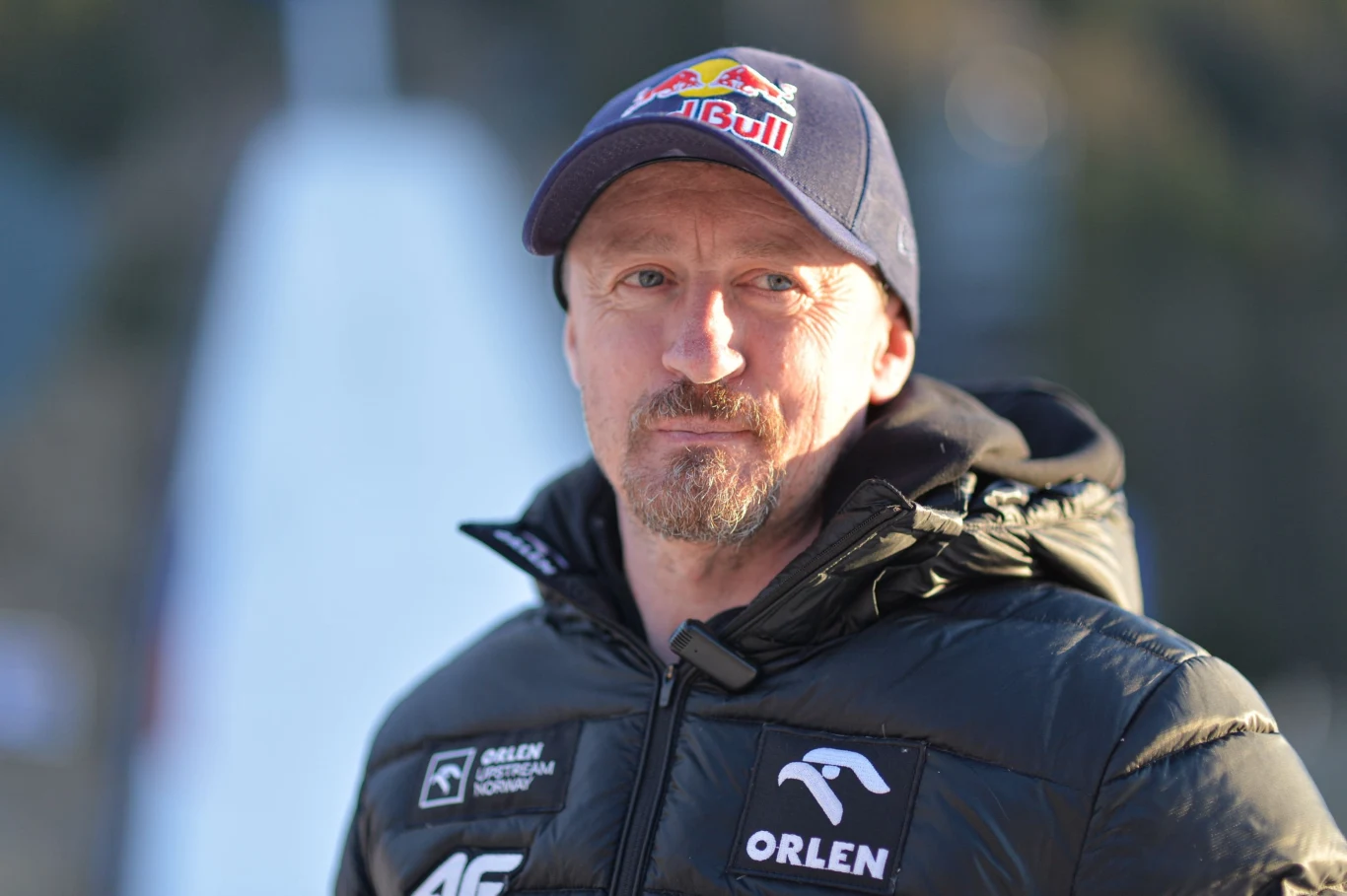 Prezes PZN Adam Małysz podczas konferencji prasowej przed zawodami Red Bull Skoki w Punkt w Zakopanem Prezes PZN Adam Małysz podczas konferencji prasowej przed zawodami Red Bull Skoki w Punkt w Zakopanem