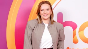 Aneta Zając w "halo tu polsat"