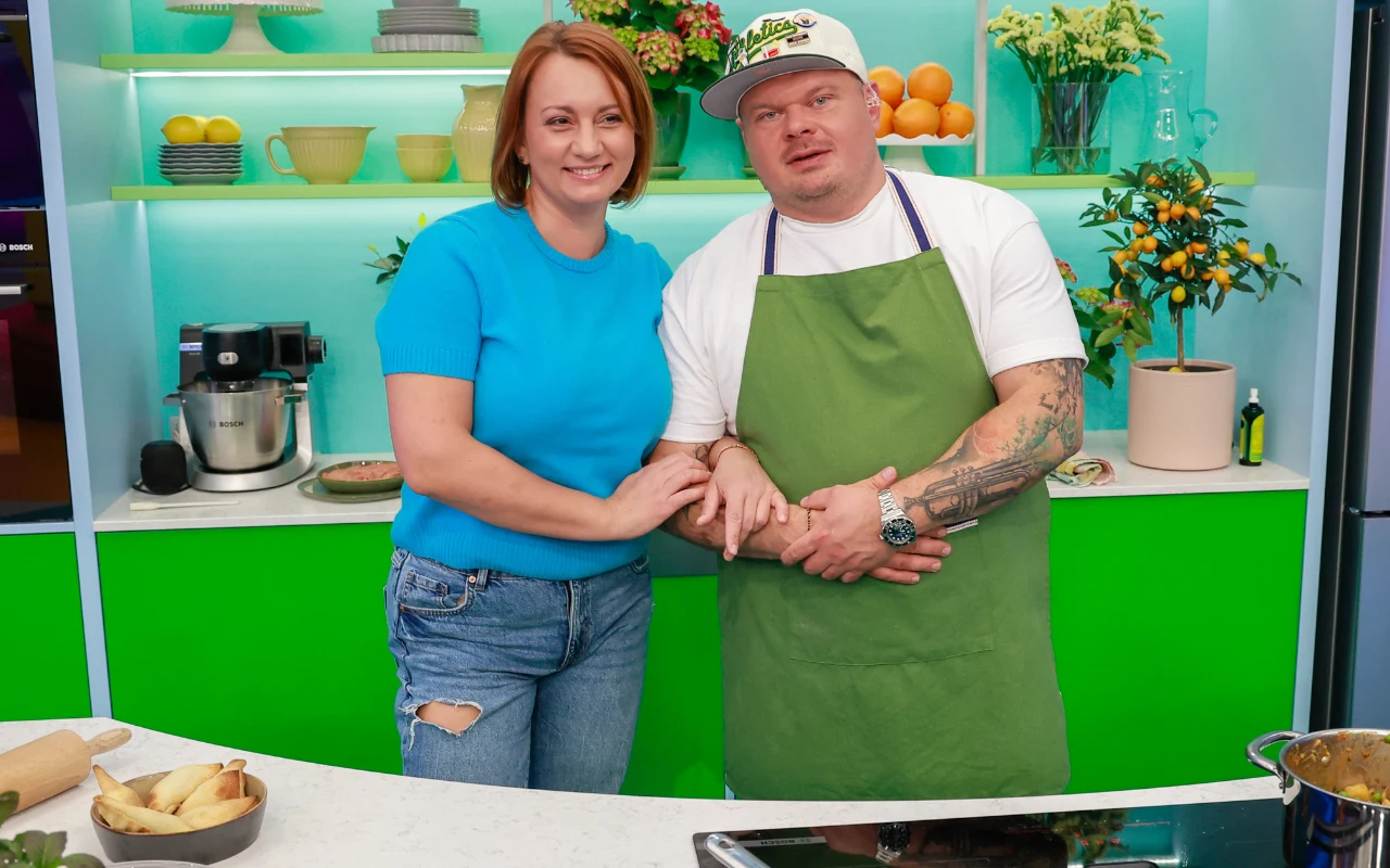 Ewa Olejniczak i Jurek Sobieniak