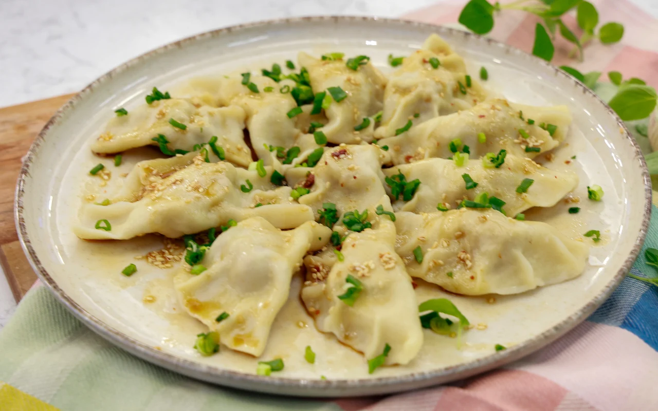 Pierogi z azjatyckim twistem