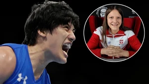 Kinga Krówka (z prawej) pokonała w Pucharze Świata medalistkę IO z Paryża - Chen Nien-chin z Tajwanu