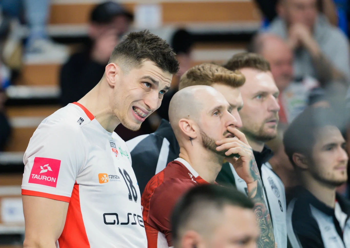 Klemen Cebulj, przyjmujący Asseco Resovii Rzeszów Klemen Cebulj i Asseco Resovia nie wrócą na podium PlusLigi