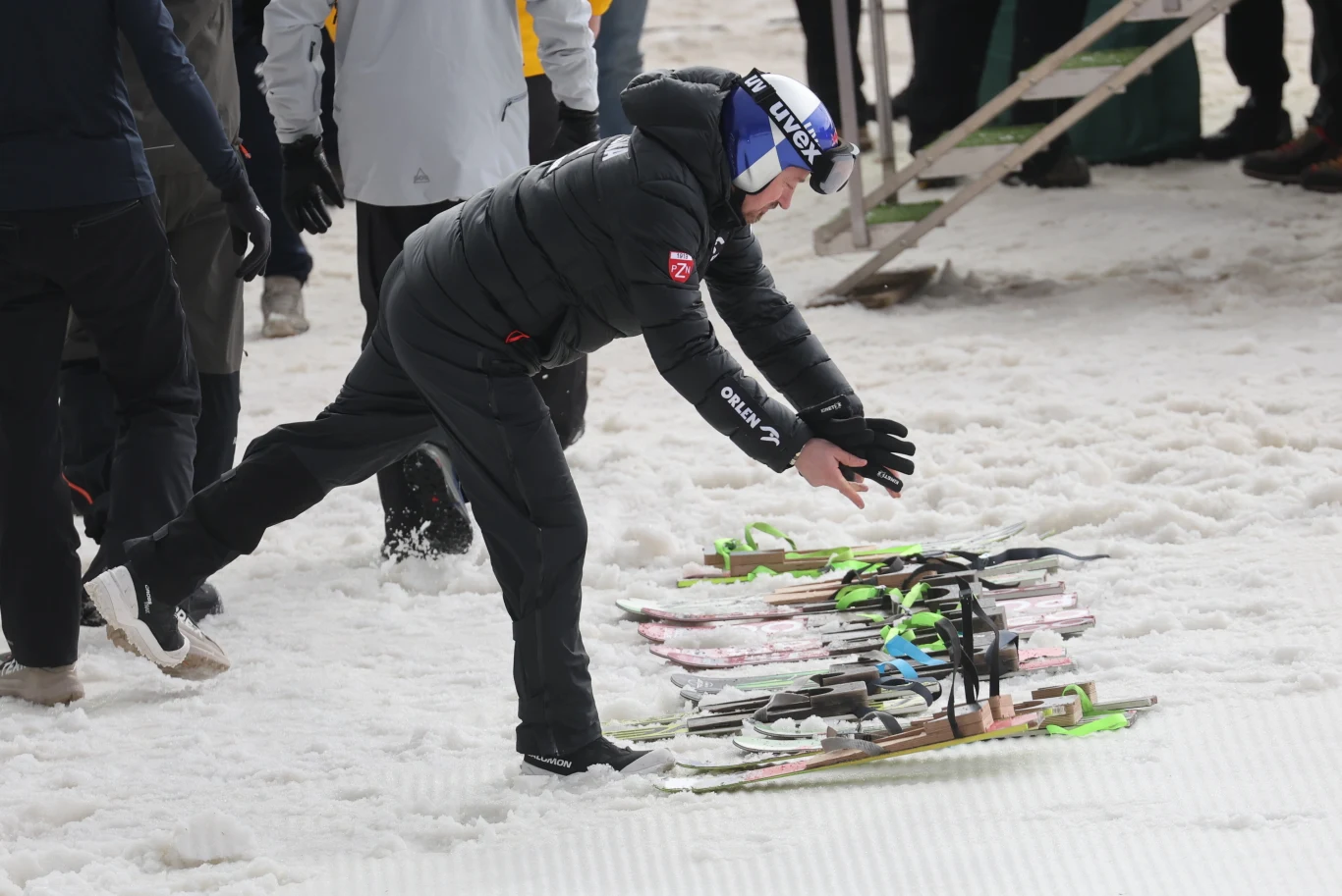 Adam Małysz podczas zawodów Red Bull Skoki w Punkt w Zakopanem, Adam Małysz podczas zawodów Red Bull Skoki w Punkt w Zakopanem,