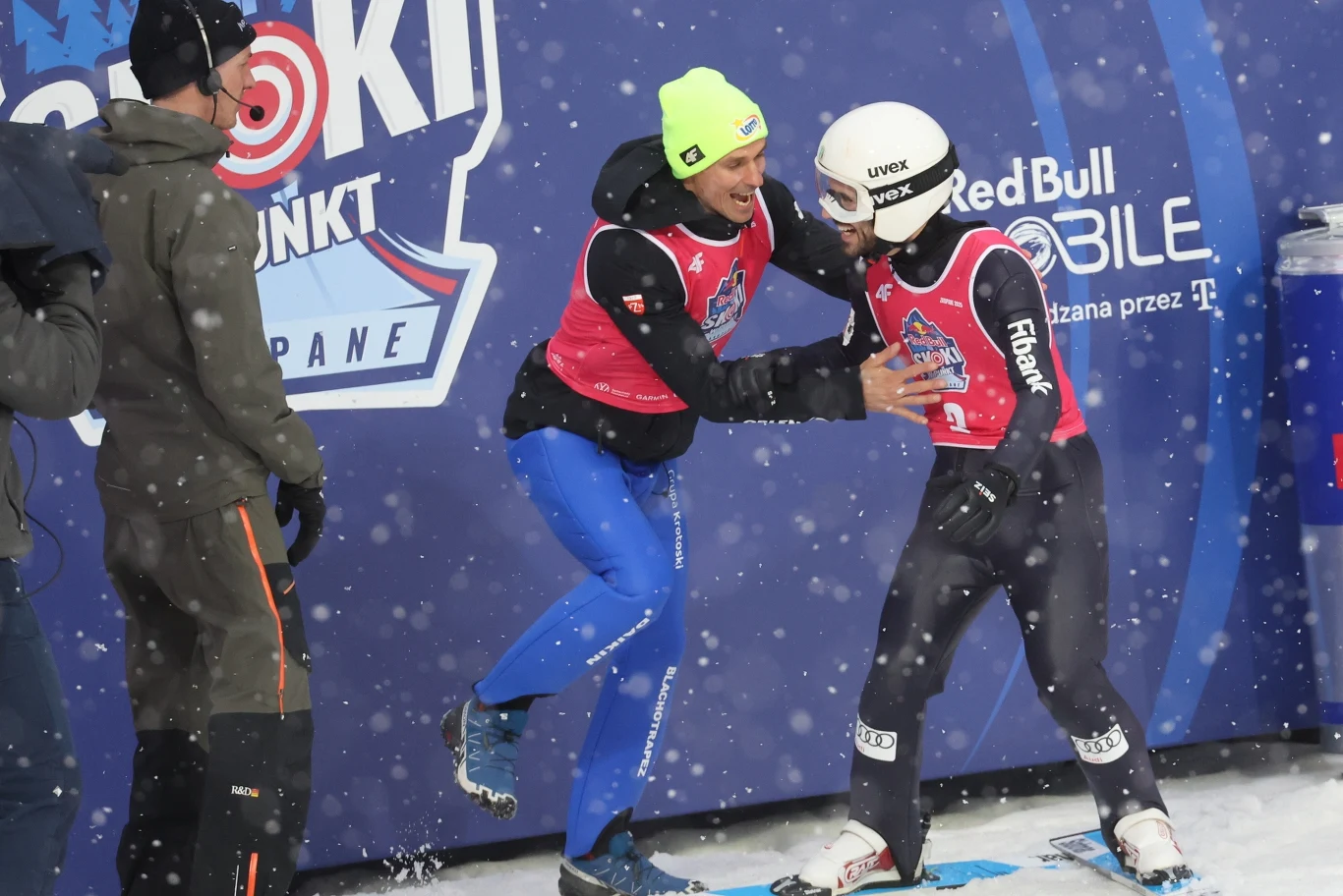 Władimir Zografski i Piotr Żyła