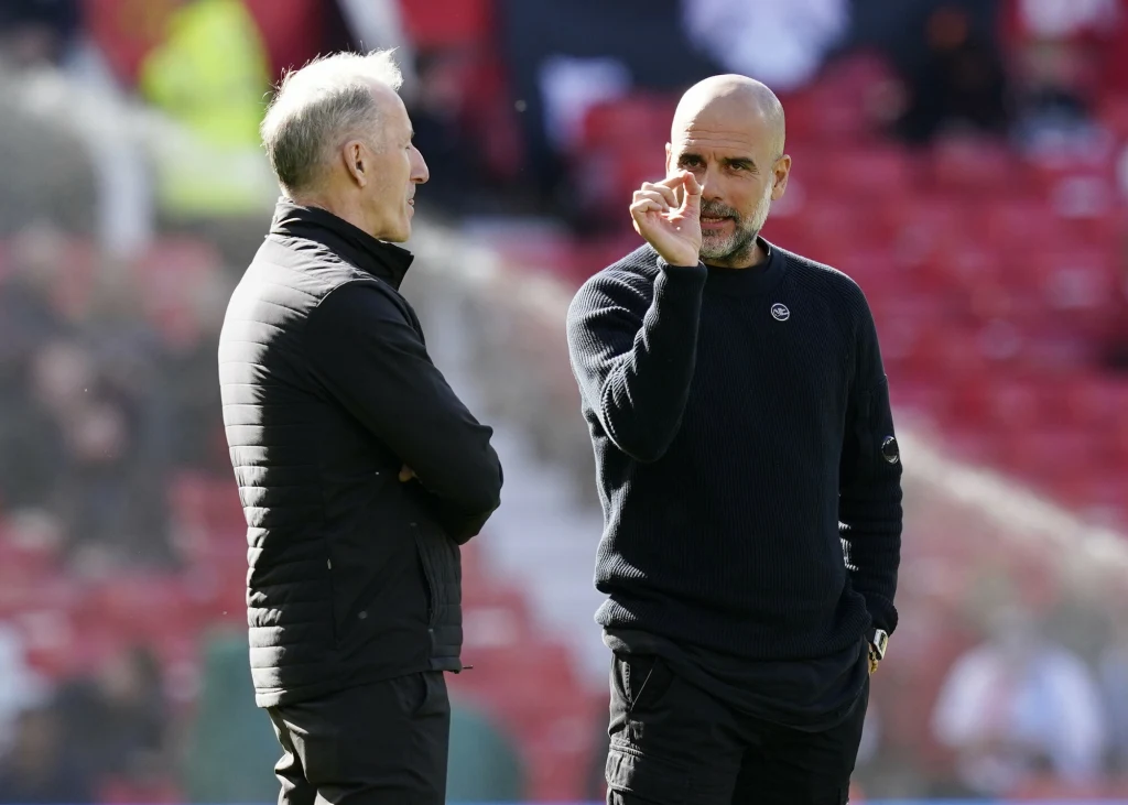 Pep Guardiola przed derbami Manchesteru Pep Guardiola przed derbami Manchesteru