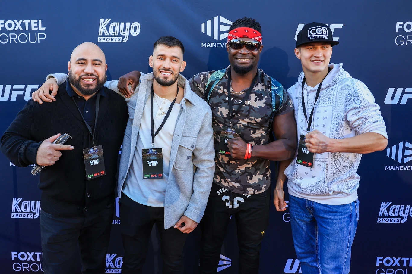 Lomu Moala, Renato Subotic, Miguel lacruz i Sergey Vorobiev