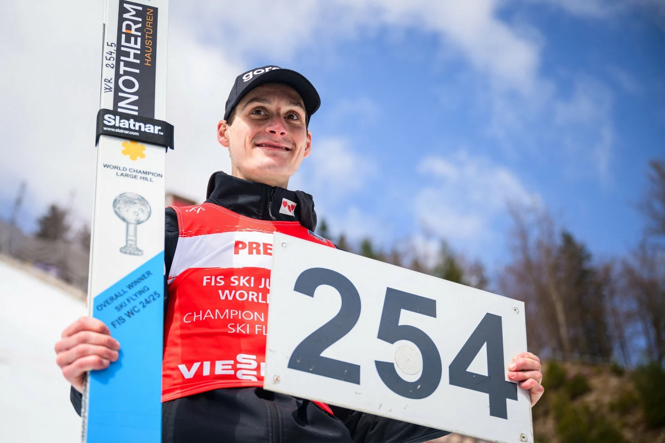 Domen Prevc po pobiciu rekordu świata