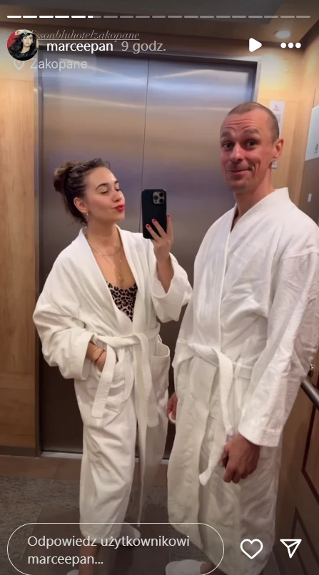 Marcelina Ziętek i Piotr Żyła w Zakopanem Marcelina Ziętek i Piotr Żyła w Zakopanem