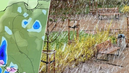 W zdecydowanej większości kraju będzie padać deszcz i deszcz ze śniegiem. Będzie chłodno, a lokalnie na terenach podgórskich lokalnie nawet mroźnie w ciągu dnia