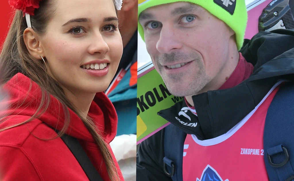 Marcelina Ziętek i Piotr Żyła