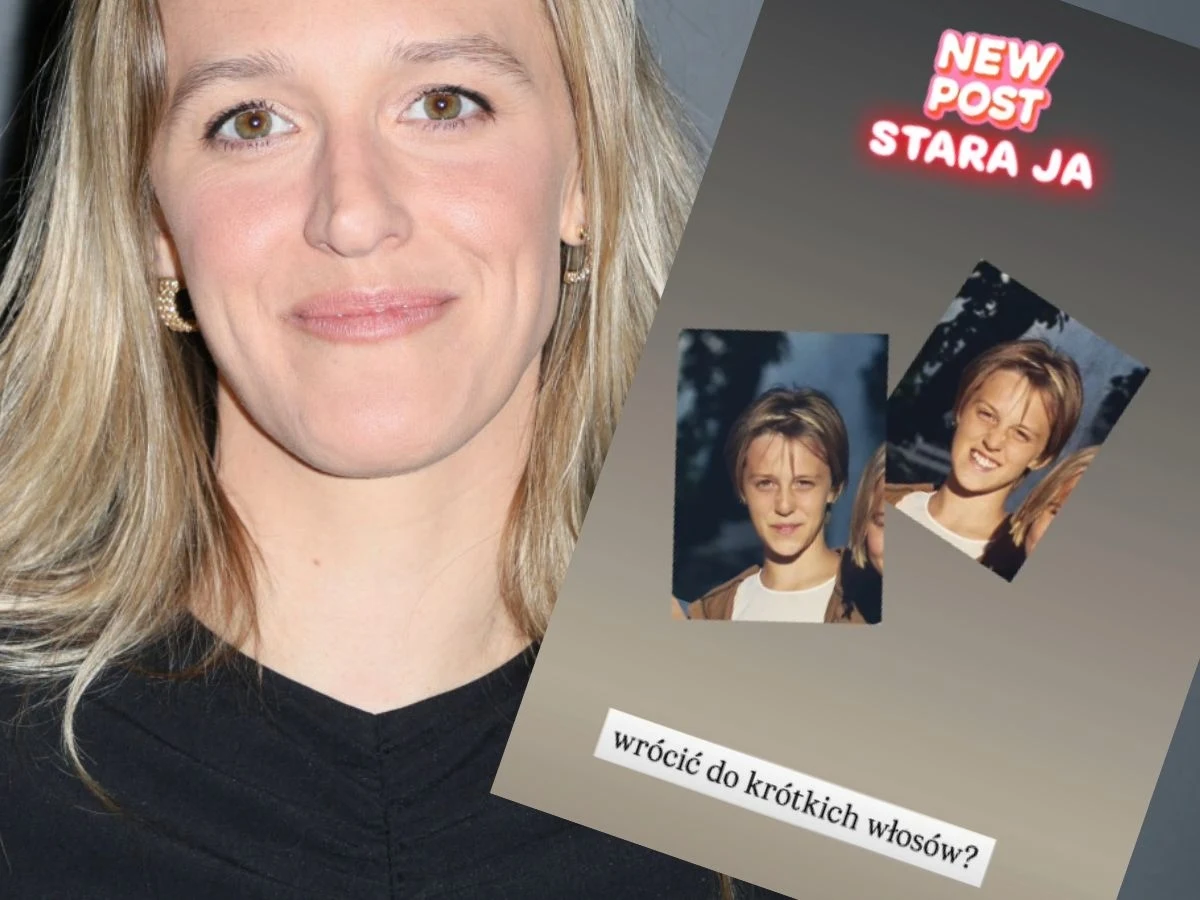 Ola Żebrowska pokazała zdjęcie z młodości i się zaczęło. Oto do kogo ją porównali