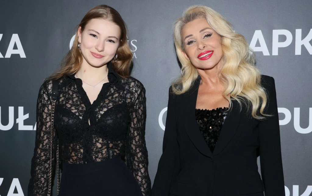 Aldona Orman z córką Idalią