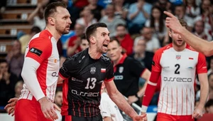Michał Potera (nr 13) nie krył rozczarowania po porażce z Wartą Zawiercie