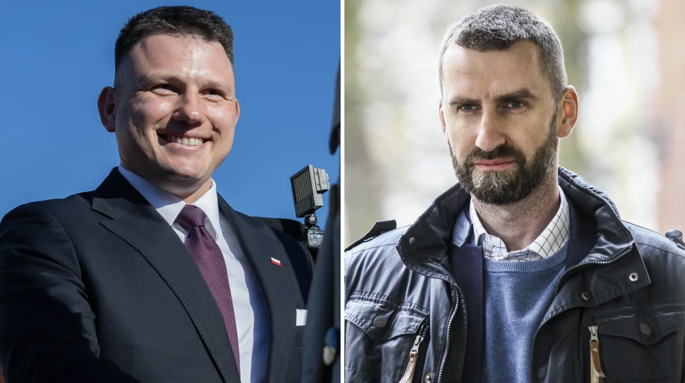 Sławomir Mentzen, Marcin Możdżonek Sławomir Mentzen, Marcin Możdżonek