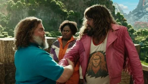 Jack Black, Danielle Brooks i Jason Momoa w "Minecraft: Film"
